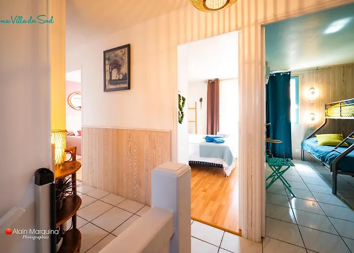 Villa Ma Du Sud Piscine Privee Chauffee Avril Fin Octobre - Borne Electrique - 3 2 Wc 3 Cles Clevacances